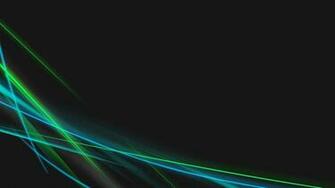 Blue And Green Neon Curves Wallpaper Abstract