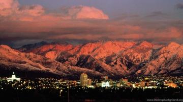 Salt Lake City Wallpaper Top Background