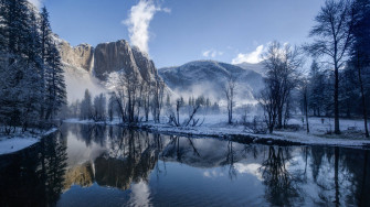 4k Nature In Ice Wallpaper