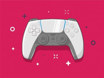 Ps5 Controller HD Phone Background Music Stickers Control