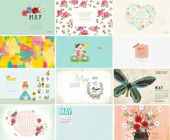 There Are A Ton Of Pretty Floral May Desktops Out For The