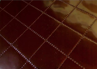 Glamour Quilted Patent Faux Leather Vinyl Wallpaper Weekly Tm