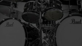 Drummer Wallpaper Black And White Pearl Drums