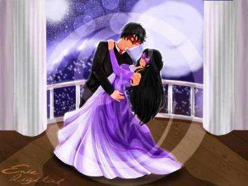 Aphmau And Aaron In Love Wallpaper
