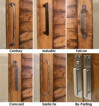 Barn Door Pull W Optional Locks Modern Cabinet And
