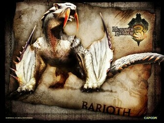 Monster Hunter Tri Wallpaper Barioth Jpg The