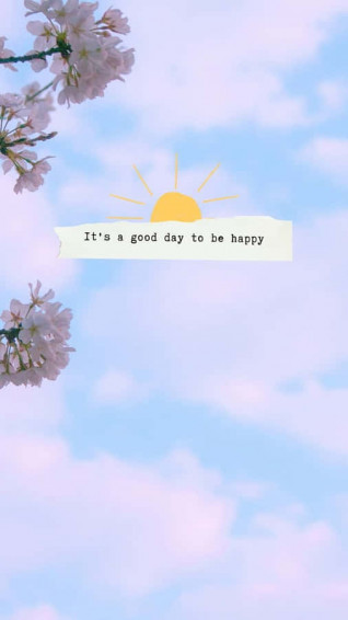 Positivity Happy Aesthetic Wallpaper