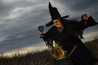 Wallpaper Magical Witch Halloween Magic Pictures