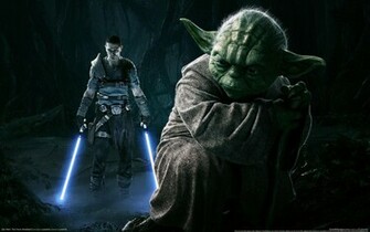 Wallpaper Yoda Star Wars The Force Unleashed Lightsaber Starkiller