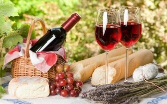 Picnic Wine And Cheese Painting You With Words