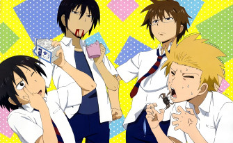 Motoharu Daily Lives Of High School Boys Wallpaper