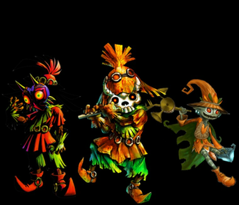 The Skull Kid S Appearances By Legend Tony980
