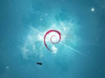 Debian Squeeze Wallpaper Tux Planet