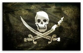 Pirate Flag HD Wallpaper For Standard Fullscreen Uxga Xga Svga