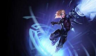 Pulsefire Ezreal Skin League Of Legends Wallpaper