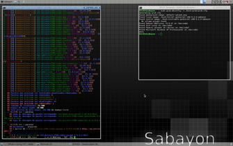 De Tempos Em Vejam Apenas Um Deles Rodando No Sabayon Xfce