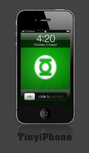Green Lantern iPhone Wallpaper