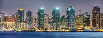 San Diego Skyline HD Wallpaper
