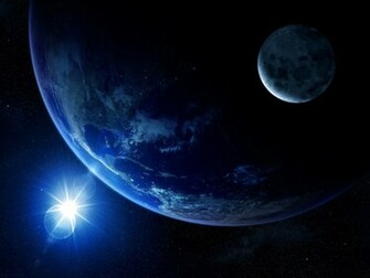 Shine To Earth Wallpaper HD