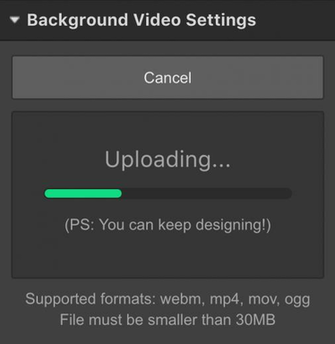 Background Video Webflow University