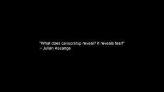 Anonymous Minimalistic Quotes Julian Assange Wallpaper