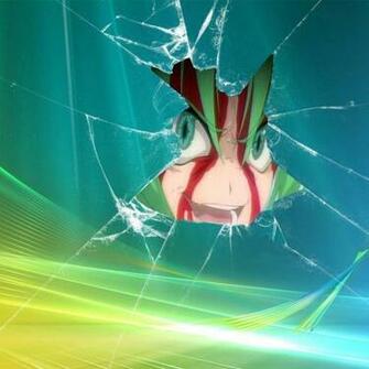 Realistic Broken Screen Wallpaper