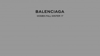 Balenciaga Women Fall Winter Wallpaper