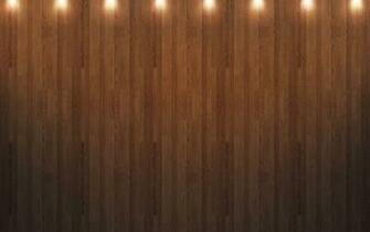 Wood Floor With Lights Wallpaper