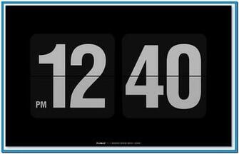 Digital Clock Screensaver For Desktop