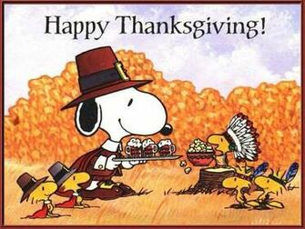 Thanksgiving Peanuts Gang