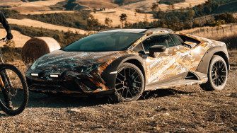 Video Lamborghini Huracan Sterrato Teased Drive