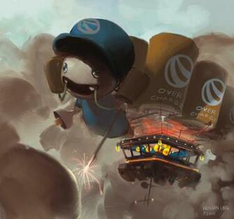 Fizzie Painting Video Games Artwork