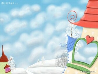 Wallpaper Cartoon Widescreen Landscape
