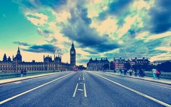 Clock Tower London Bridge HD Desktop Wallpaper Background