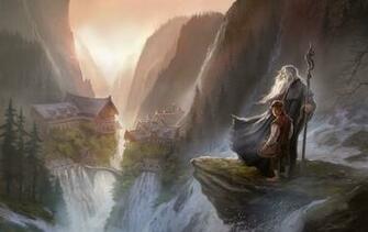 Approach To Rivendell C Paul Tubin Hobbitcon Thetolkienist