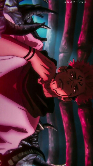 The King Of Curses Looks Down On You Anime Guys Jujutsu