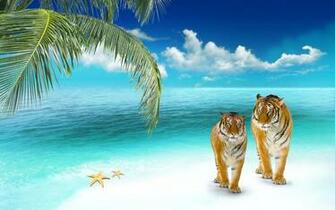 3d Beach Wallpaper