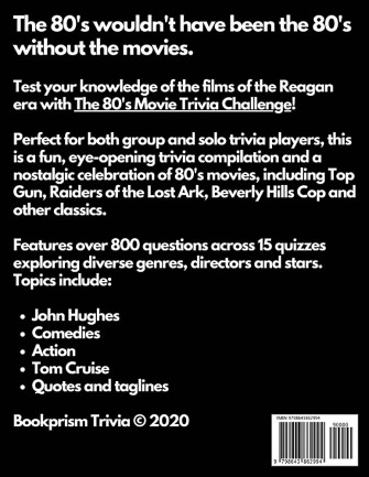 The S Movie Trivia Challenge Over Questions For