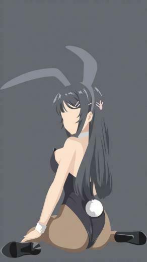 Sakurajima Mai Wallpaper Phone By Derpdrake
