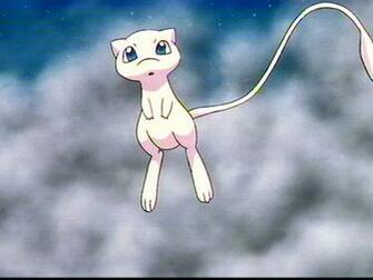 Cute Mew Pokemon On The Cloudy Sky Of Photoboats