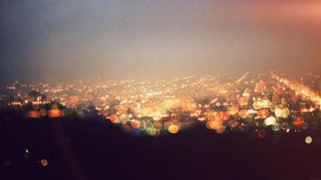 Cityscape City Lights Bokeh Wallpaper HD Desktop And Mobile