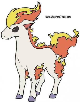 Pokemon Ponyta Coloring Hot Girls Wallpaper