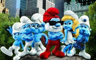 Smurfs Wallpaper HD Background