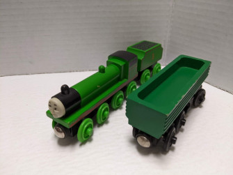 Thomas Friends Wooden Railway Henry Tender Log Car