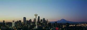 Seattle Skyline For Background Of Frame Rainy Day Projects Cute Th