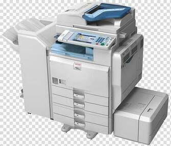 Ricoh Copier Toner Cartridge Printer Transparent
