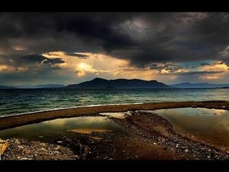 Thunderstorm Beach Wallpaper Before The Storm