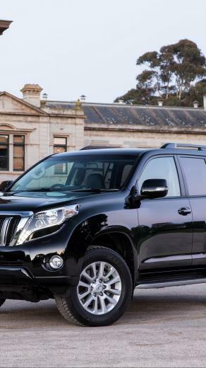 Wallpaper Toyota Land Cruiser Prado Side