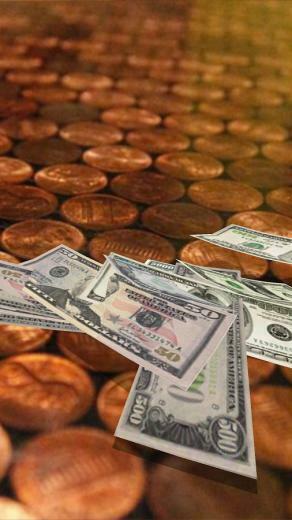 Falling Money 3d Wallpaper Pro Android Apps On Google Play