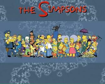 Simpsons Characters Wallpaper